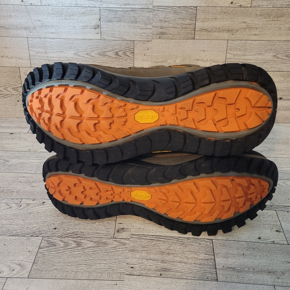 Sold  Merrell Mens Homme Footwear Vibram Sole Shoes Sneakers Brown Size 10.5 - Picture 7 of 10